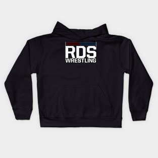 RDS Wrestling - Red and Blue Logo Kids Hoodie